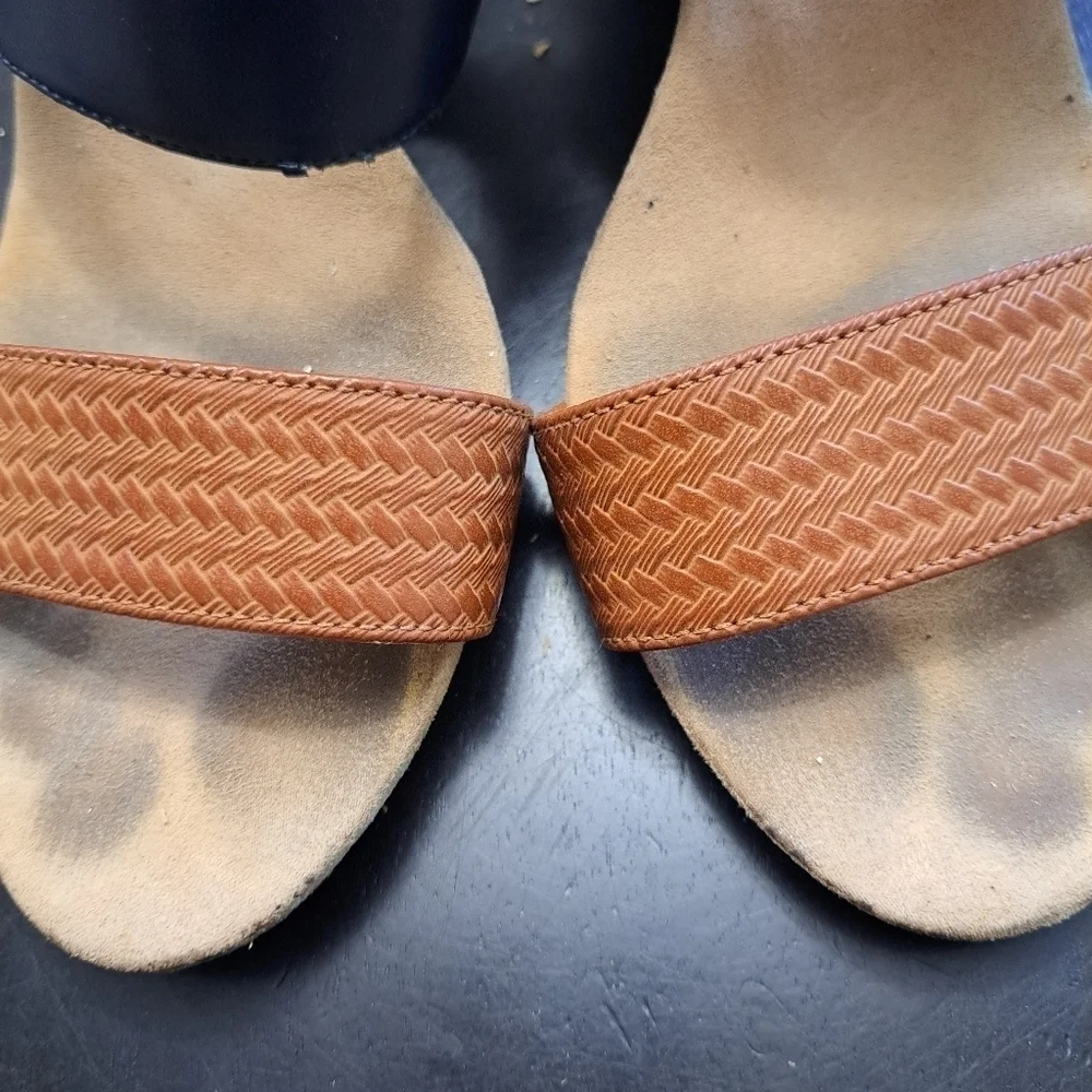 Anne Klein Iflex Atkaye  Cork Wedge Sandal